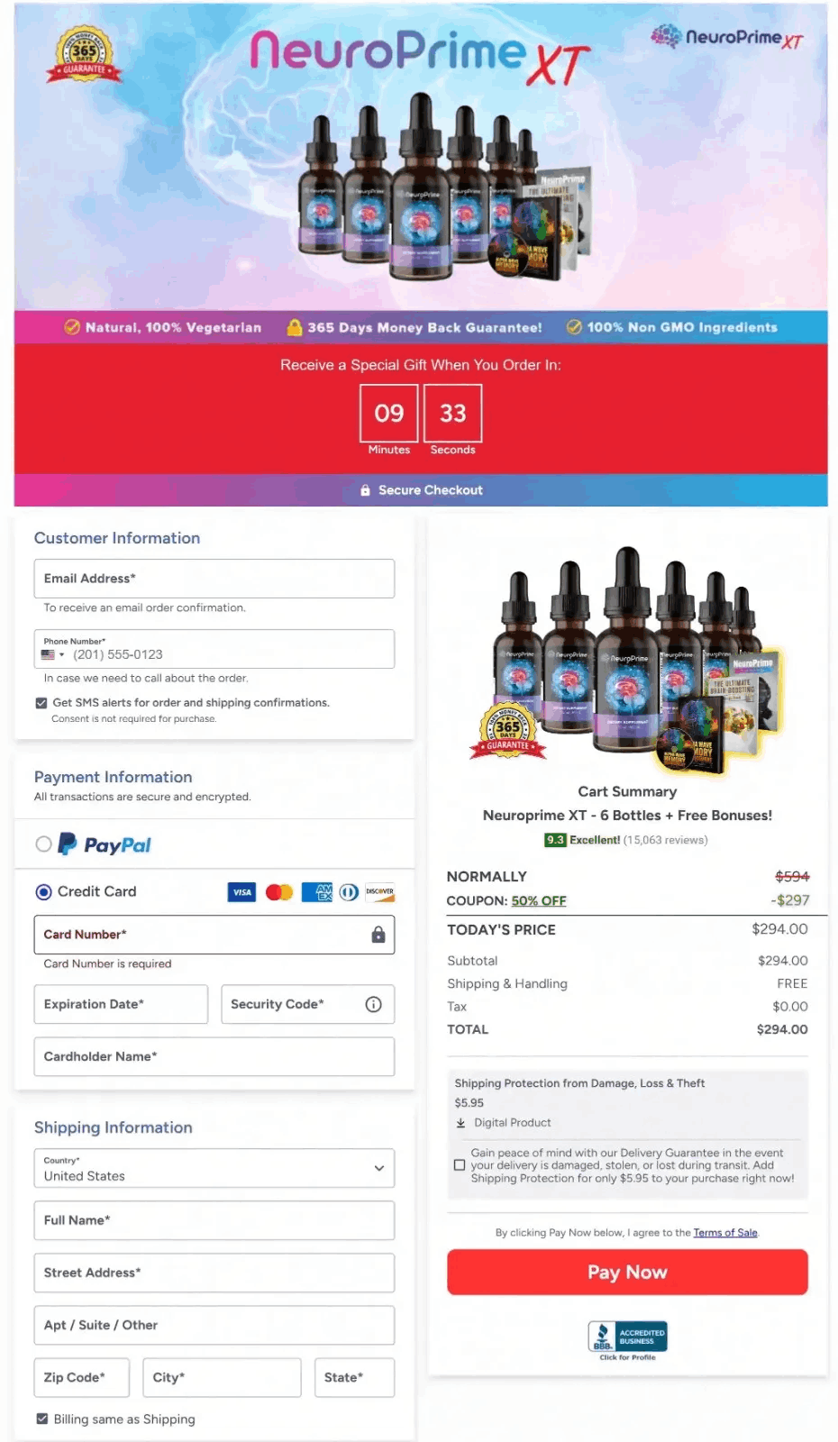 Neuro Prime Xt pricing-1